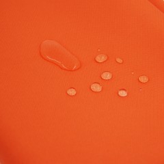 Просто лежак оранжевый с серым для собак средних пород со съемным чехлом Casual pets