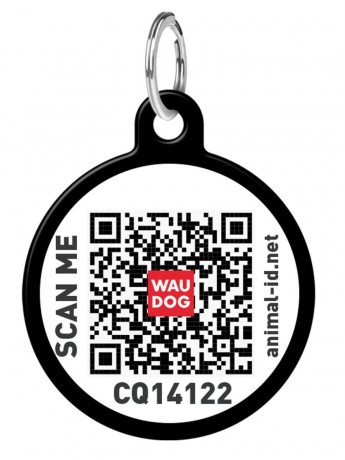 COLLAR / Адресник для собак WAUDOG Smart ID с QR-паспортом