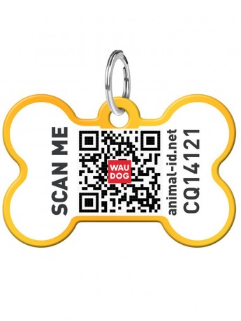 COLLAR / Адресник для собак WAUDOG Smart ID с QR-паспортом