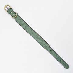 Широкий ошейник для собак средних и крупных пород. Обхват шеи 34 - 44 см, ширина 3,5 см