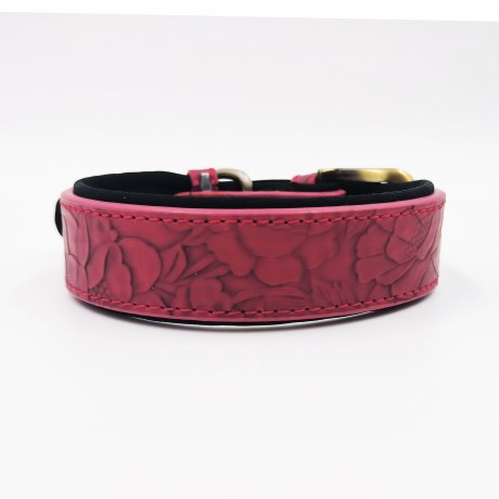 Широкий ошейник для собак средних и крупных пород. Обхват шеи 34 - 44 см, ширина 3,5 см