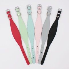 Ошейник-селедка матовый для собак. Обхват шеи 28-36 см, ширина 5 см