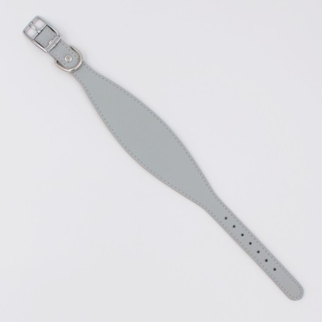 Ошейник-селедка матовый для собак. Обхват шеи 28-36 см, ширина 5 см