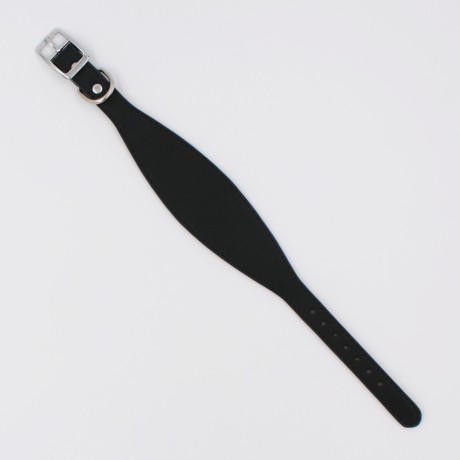 Ошейник-селедка матовый для собак. Обхват шеи 28-36 см, ширина 5 см