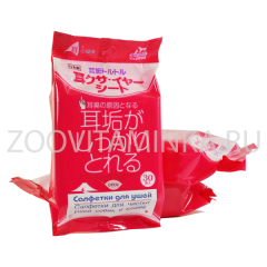 Влажные салфетки для чистки ушей собак и кошек