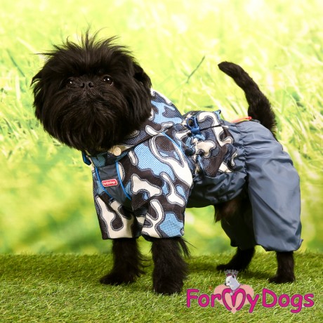 ДОЖДЕВИК "КАМУФЛЯЖ" СИНИЙ ДЛЯ МАЛЬЧИКОВ