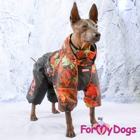 КОМБИНЕЗОН ЧЕРНЫЙ "ЛИСТЬЯ" ДЛЯ МАЛЬЧИКОВ