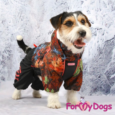 КОМБИНЕЗОН ЧЕРНЫЙ "ЛИСТЬЯ" ДЛЯ МАЛЬЧИКОВ