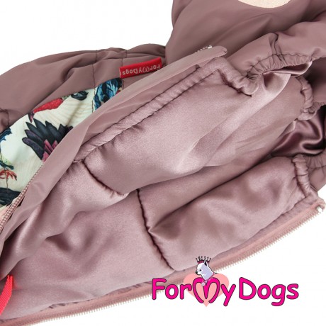 КОМБИНЕЗОН "ПТИЧКИ" ЛИЛОВЫЙ ДЛЯ ДЕВОЧЕК