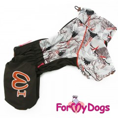 КОМБИНЕЗОН "АИСТЫ" КОРИЧНЕВЫЙ ДЛЯ МАЛЬЧИКА