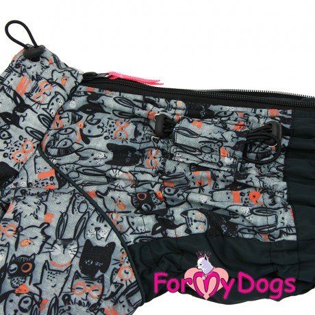 КОМБИНЕЗОН ЧЕРНО/СЕРЫЙ ДЛЯ МАЛЬЧИКОВ