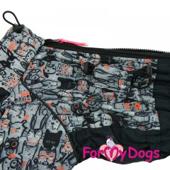 КОМБИНЕЗОН ЧЕРНО/СЕРЫЙ ДЛЯ МАЛЬЧИКОВ