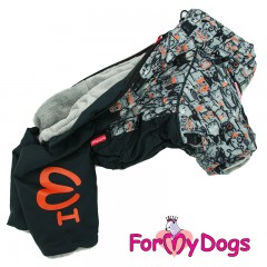 КОМБИНЕЗОН ЧЕРНО/СЕРЫЙ ДЛЯ МАЛЬЧИКОВ