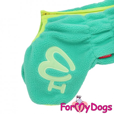 КОМБИНЕЗОН ФЛИС ЗЕЛЕНЫЙ ДЛЯ ДЕВОЧЕК