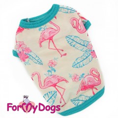 ФУТБОЛКА ФЛАМИНГО БЕЛАЯ