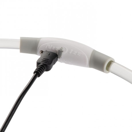 ПОДЗАРЯЖАЕМЫЙ СВЕТОДИОДНЫЙ ОШЕЙНИК NITEHOWL® С ТЕХНОЛОГИЕЙ DISC-O SELECT™