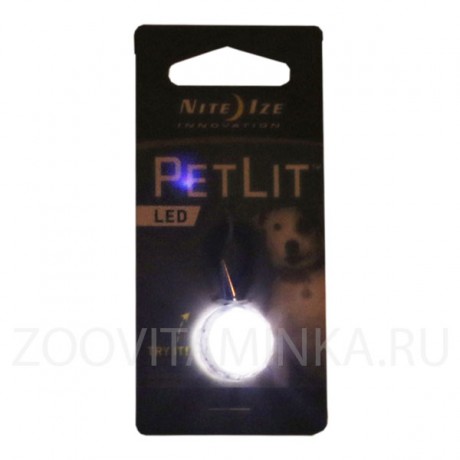 СВЕТОДИОДНЫЙ БРЕЛОК НА ОШЕЙНИК PETLIT®