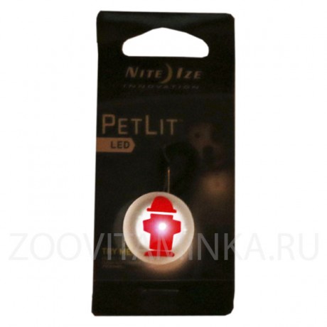 СВЕТОДИОДНЫЙ БРЕЛОК НА ОШЕЙНИК PETLIT®