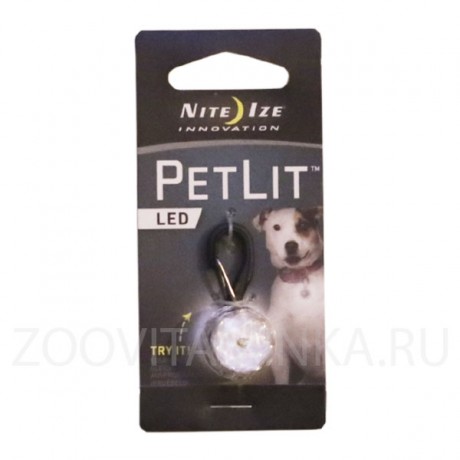 СВЕТОДИОДНЫЙ БРЕЛОК НА ОШЕЙНИК PETLIT®