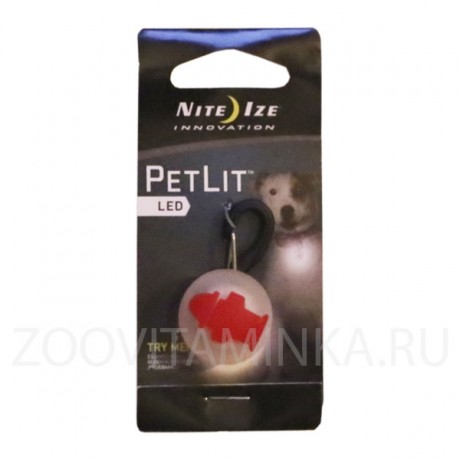 СВЕТОДИОДНЫЙ БРЕЛОК НА ОШЕЙНИК PETLIT®