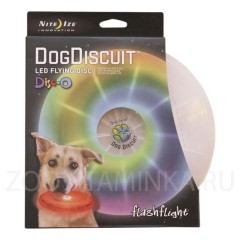 СВЕТОДИОДНЫЙ ДИСК FLASHFLIGHT® DOG DISCUIT™