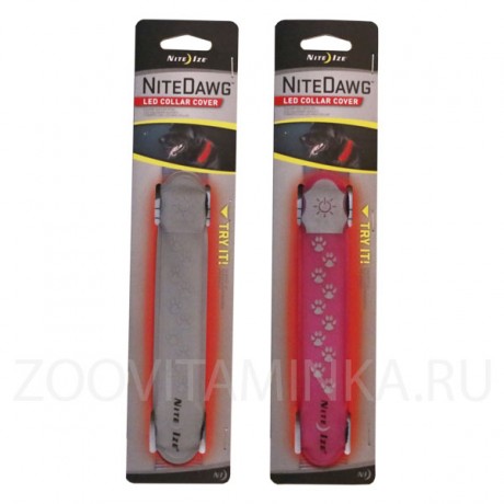 СВЕТОДИОДНАЯ НАКЛАДКА НА ОШЕЙНИК NITE DAWG®
