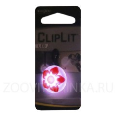 СВЕТОДИОДНЫЙ БРЕЛОК НА ОШЕЙНИК CLIPLIT®