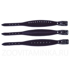 Кожаный ошейник &quot;селедка&quot; 28 см