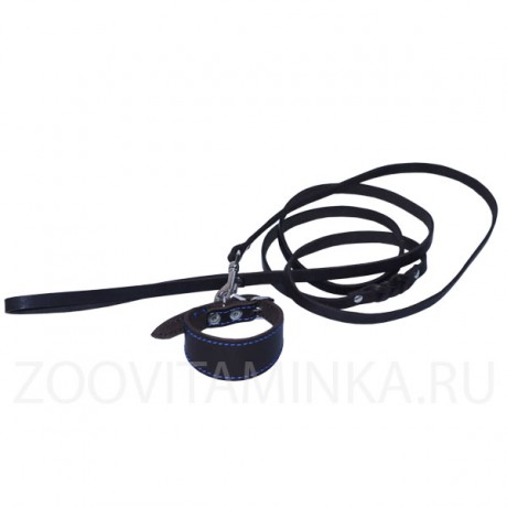 Кожаный поводок