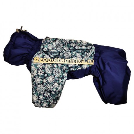 Комбинезон на синтепоне и флисовом подкладе "Зимняя ночь"