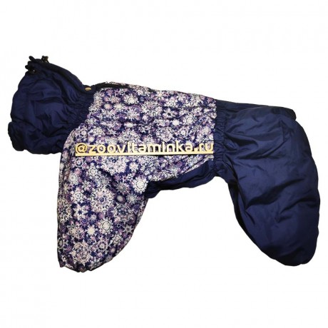 Комбинезон на синтепоне и флисовом подкладе "Зимняя ночь"