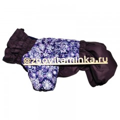 Комбинезон на синтепоне и флисовом подкладе &quot;Зимняя ночь&quot; 